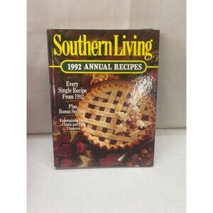 Southern Living Hardcover 1992 Annual Recipes